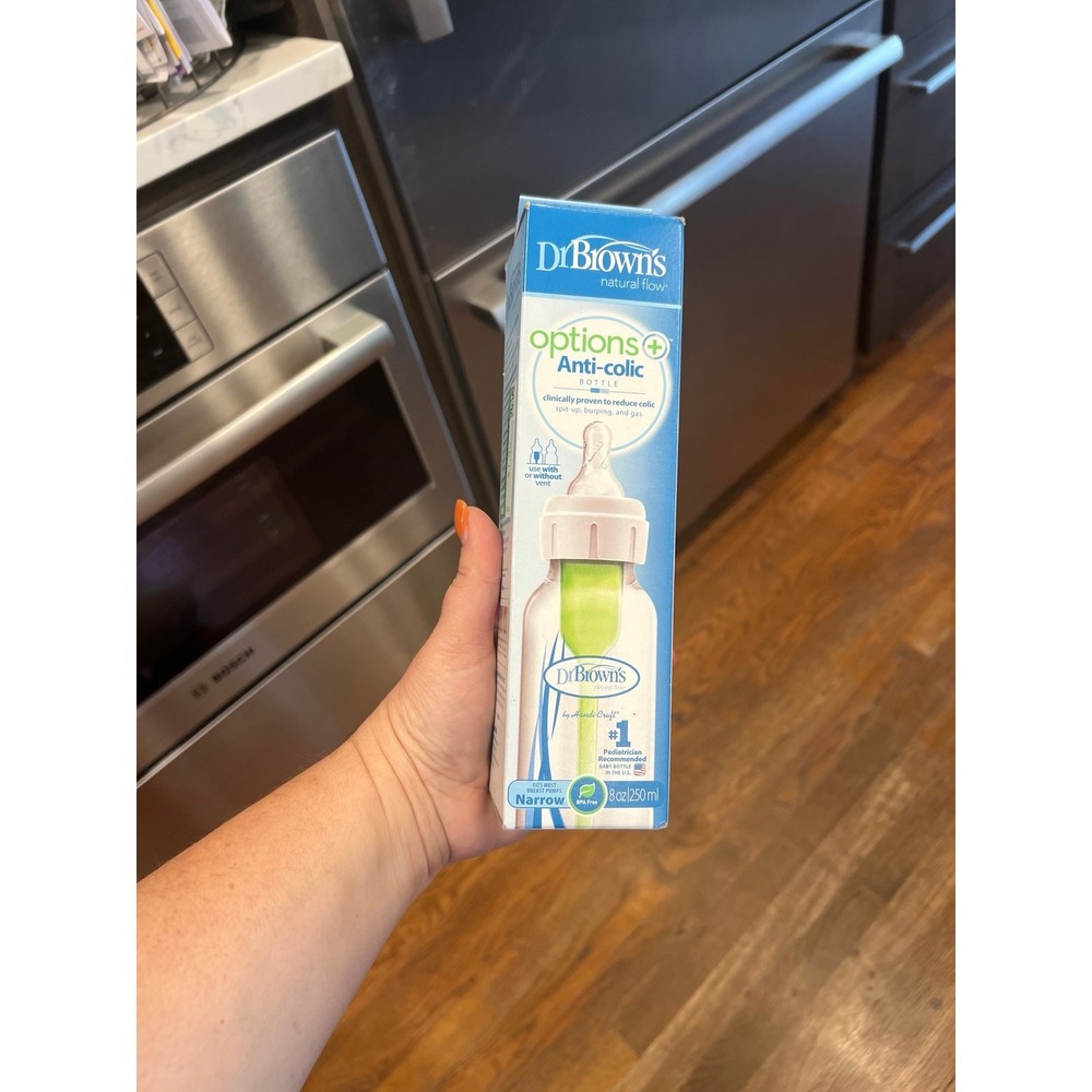 Dr. Brown's Natural Flow Options+ Anti-colic Narrow Baby Bottle new